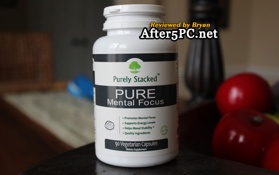 Purely Stacked Mental Focus memory supplement review