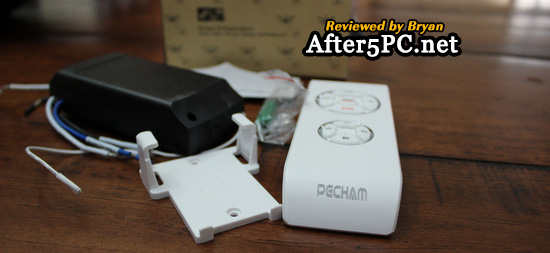 PECHAM F2 Universal Ceiling Fan and Light Remote Controller Kit