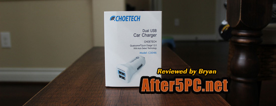 Discount Sale CHOETECH C0046 Dual USB Car Charger