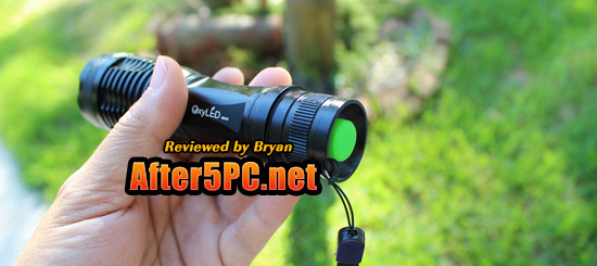 Review of OxyLED MD50 Cree 500 Lumen LED Flashlight