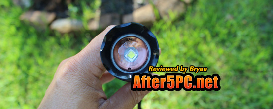 OxyLED MD50 Cree 500 Lumen LED Flashlight Review