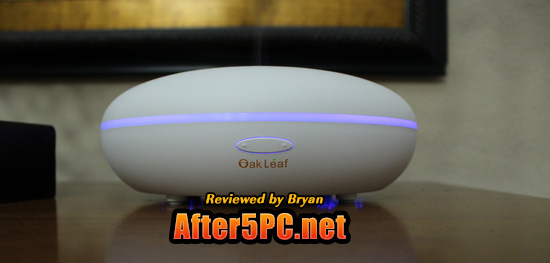 Review of Essential Oil Diffuser, Oak Leaf 250ml Ultrasonic Aromatherapy Diffuser and Vaporizer